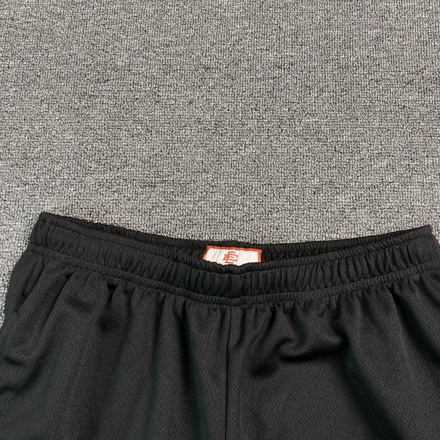 Short basique Eric Emanuel EE noir/rouge