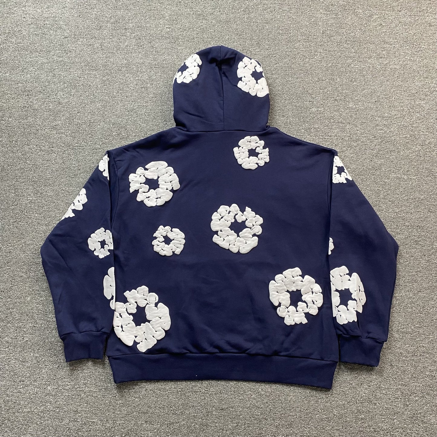 Sweat à capuche Denim Tears bleu marine