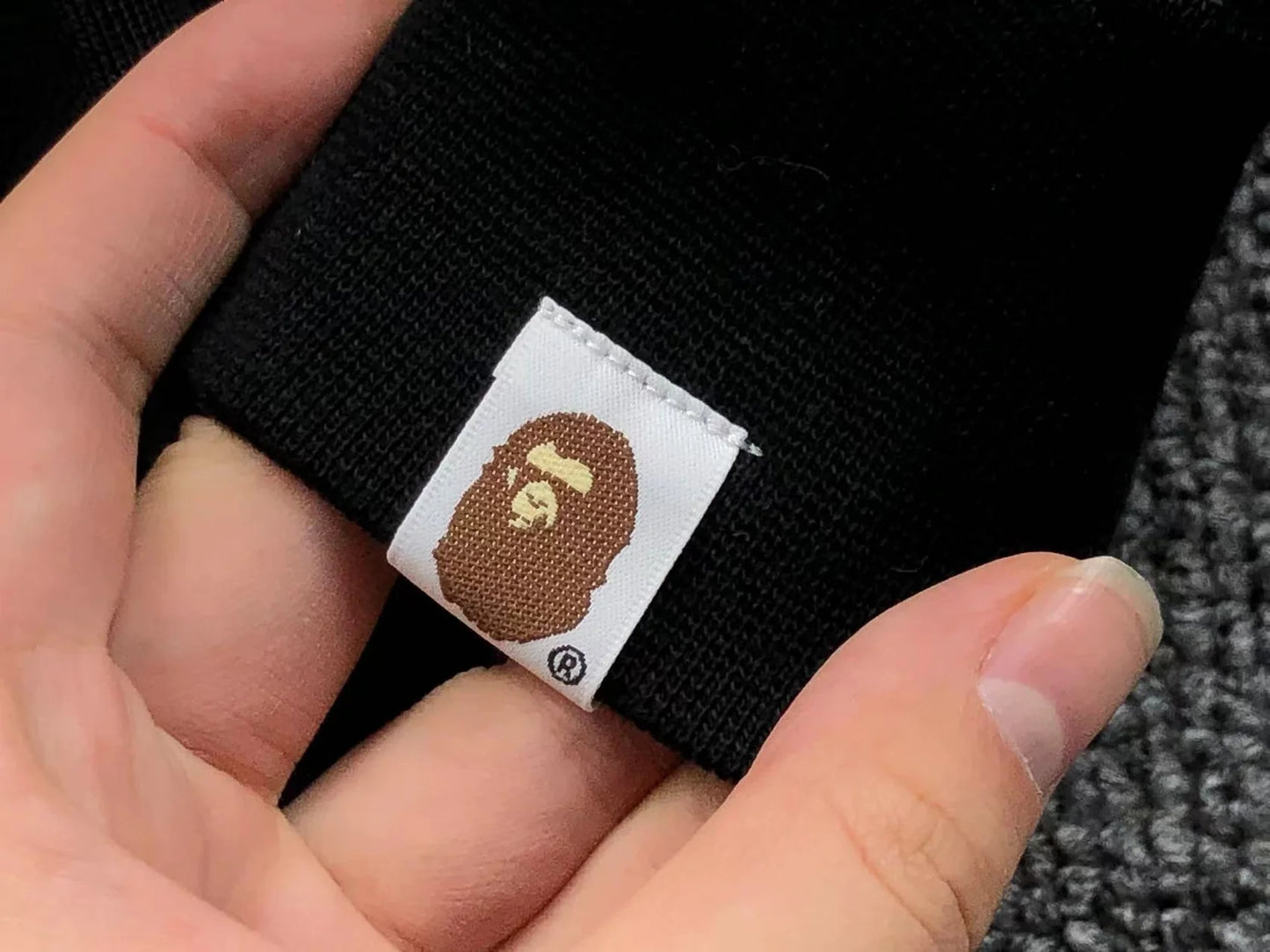 Sweat à capuche entièrement zippé BAPE Shark noir