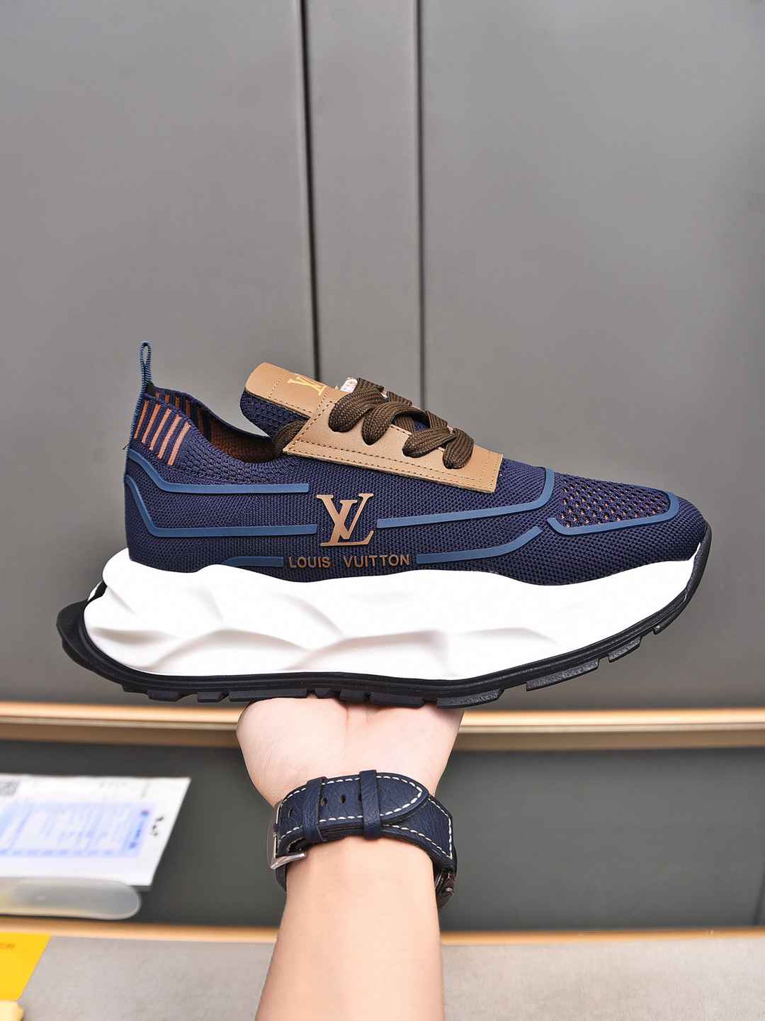 Sneaker LOUIS VUITTON MARINE BLANC