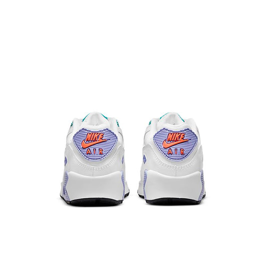 Nike Air Max 90 Blanc Poussière Violet Foncé