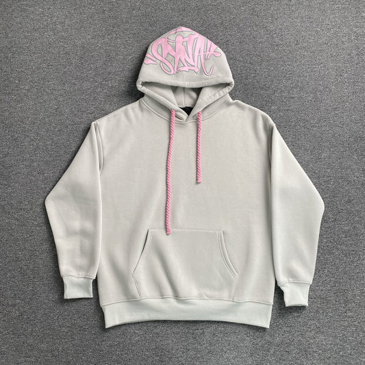 Sweat à capuche avec logo Syna World Hood Gris Rose