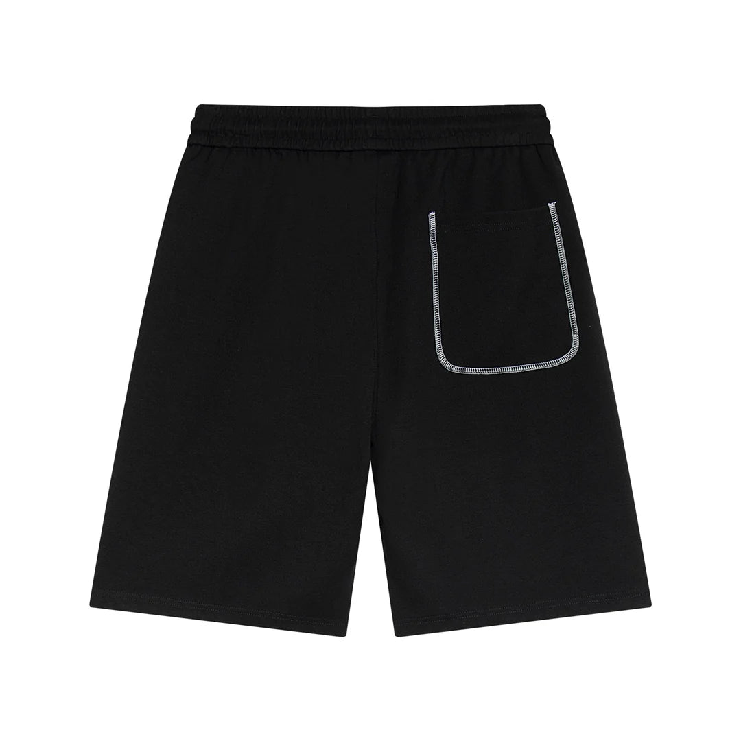 SHORT BRODERIE BLANC CHROME HEARTS NOIR