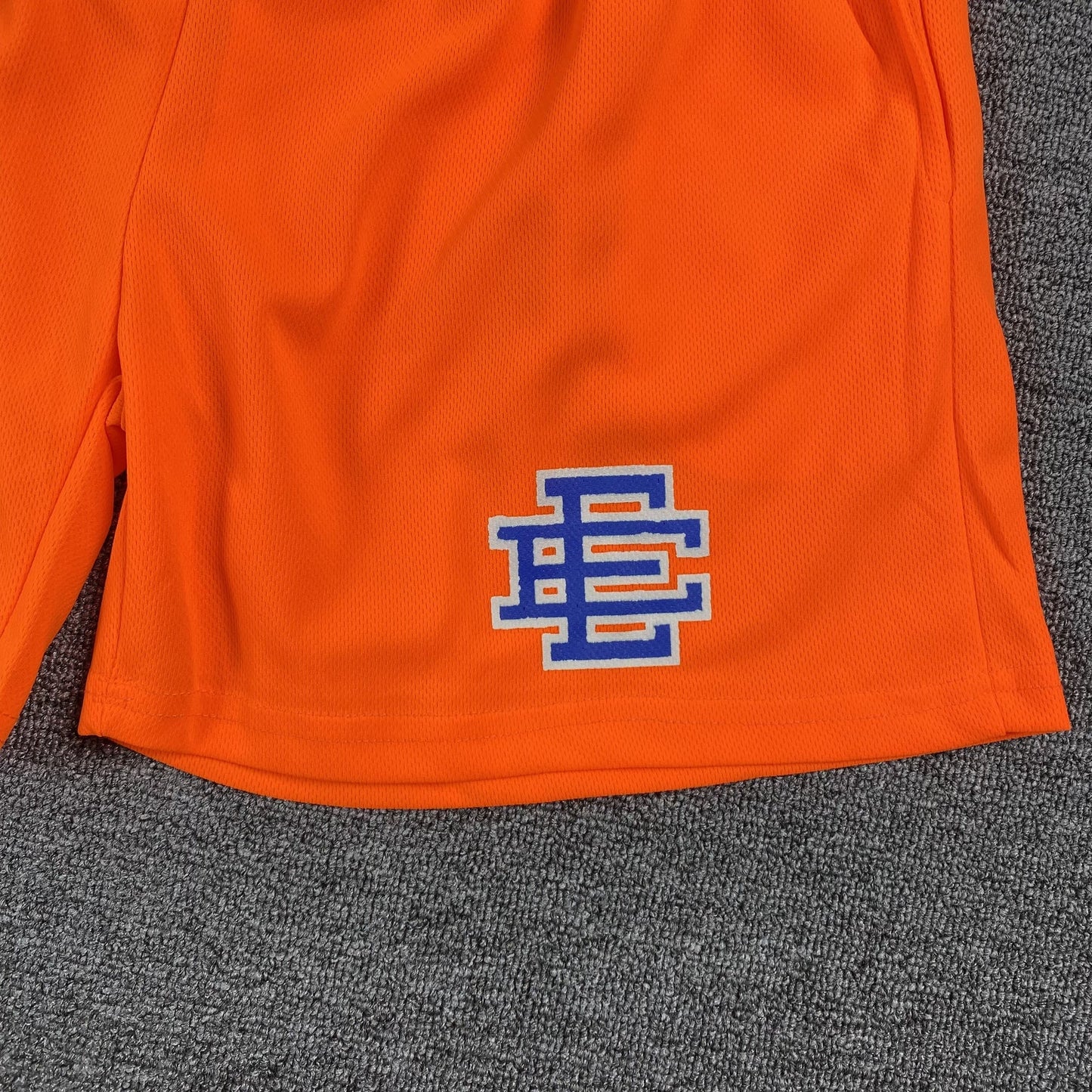 Short basique Eric Emanuel EE ORANGE/BLEU