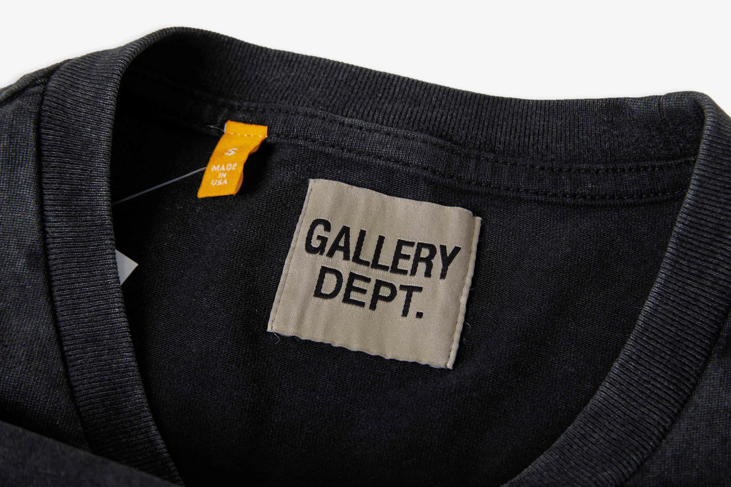 T SHIRT NOIR GALLERY DEPT BROKEN ATK