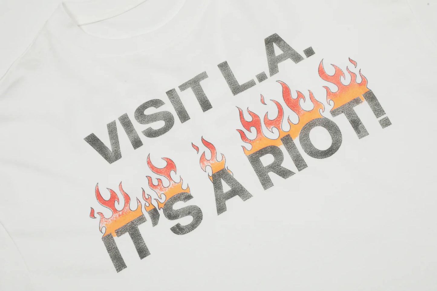 T SHIRT BLANC GALLERY DEPT