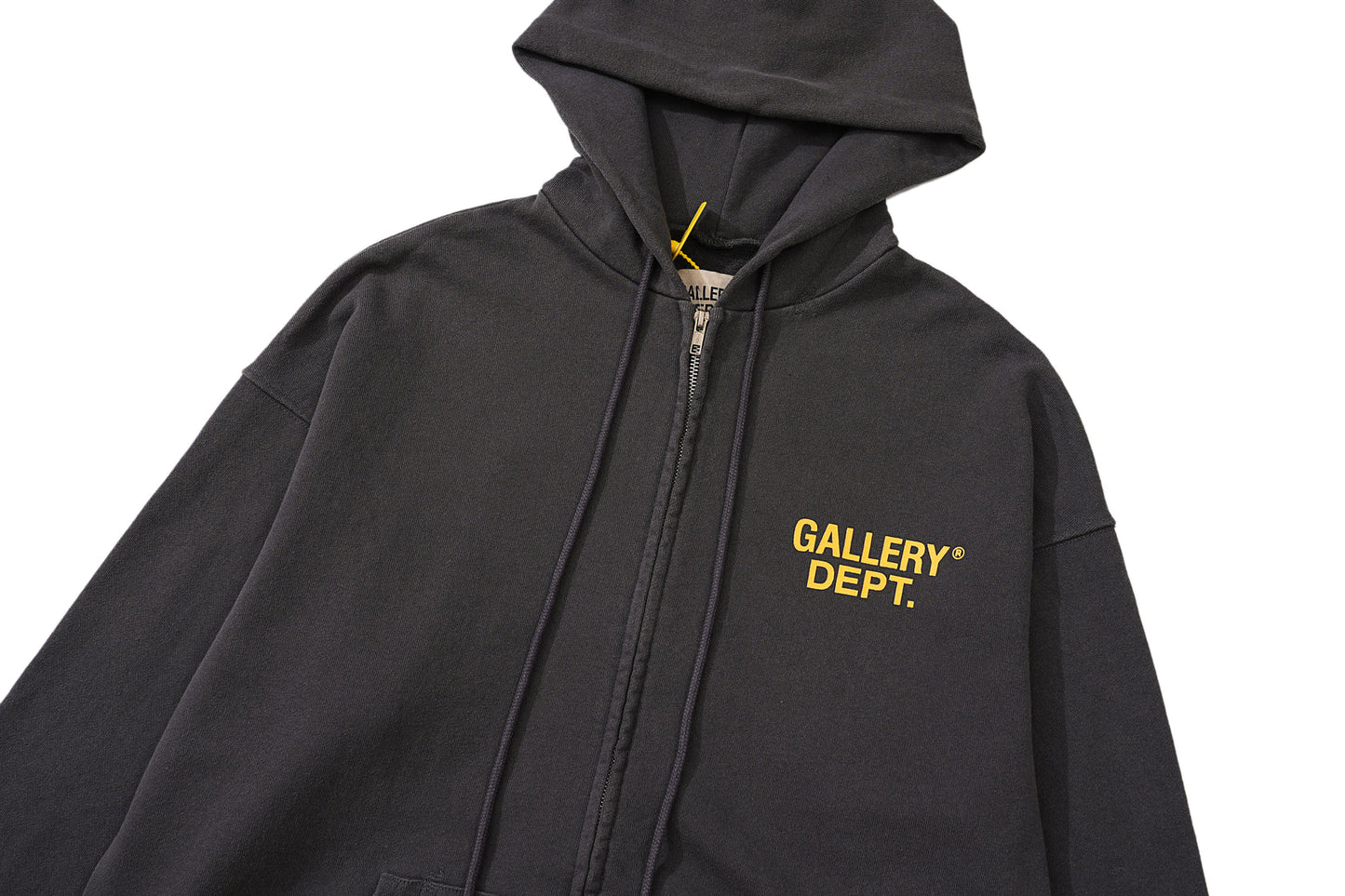 Gallery Dept Zip Up Hoodie GRIS