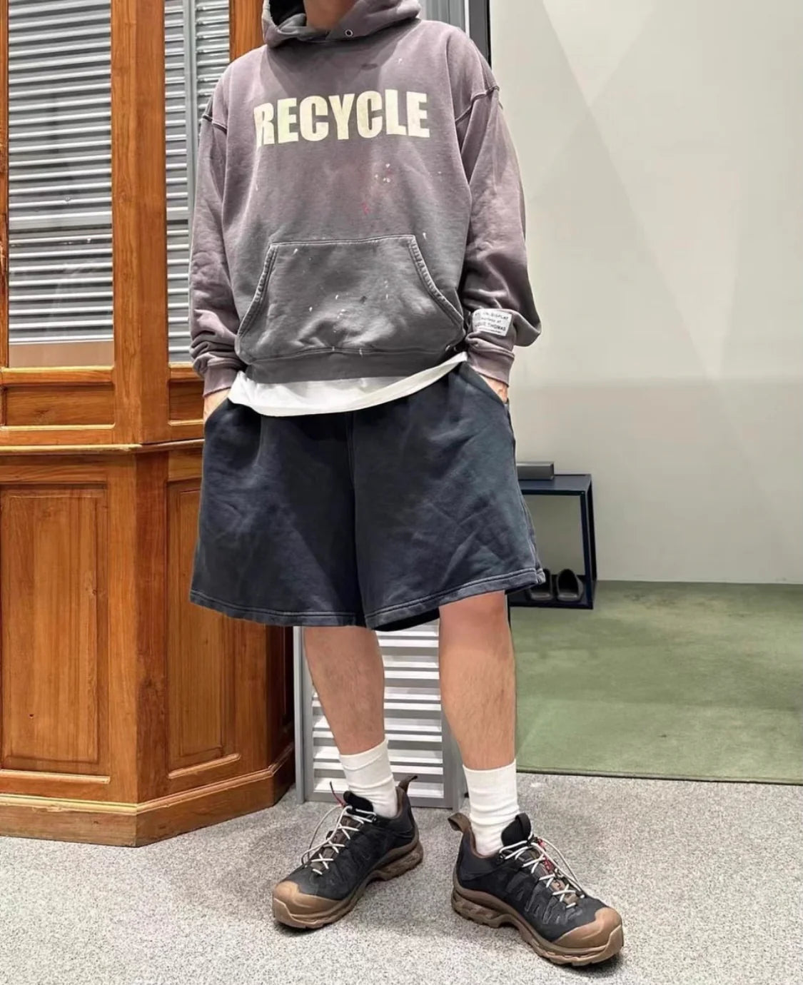 GALLERY DEPT 23FW "RECYCLE" NOIR