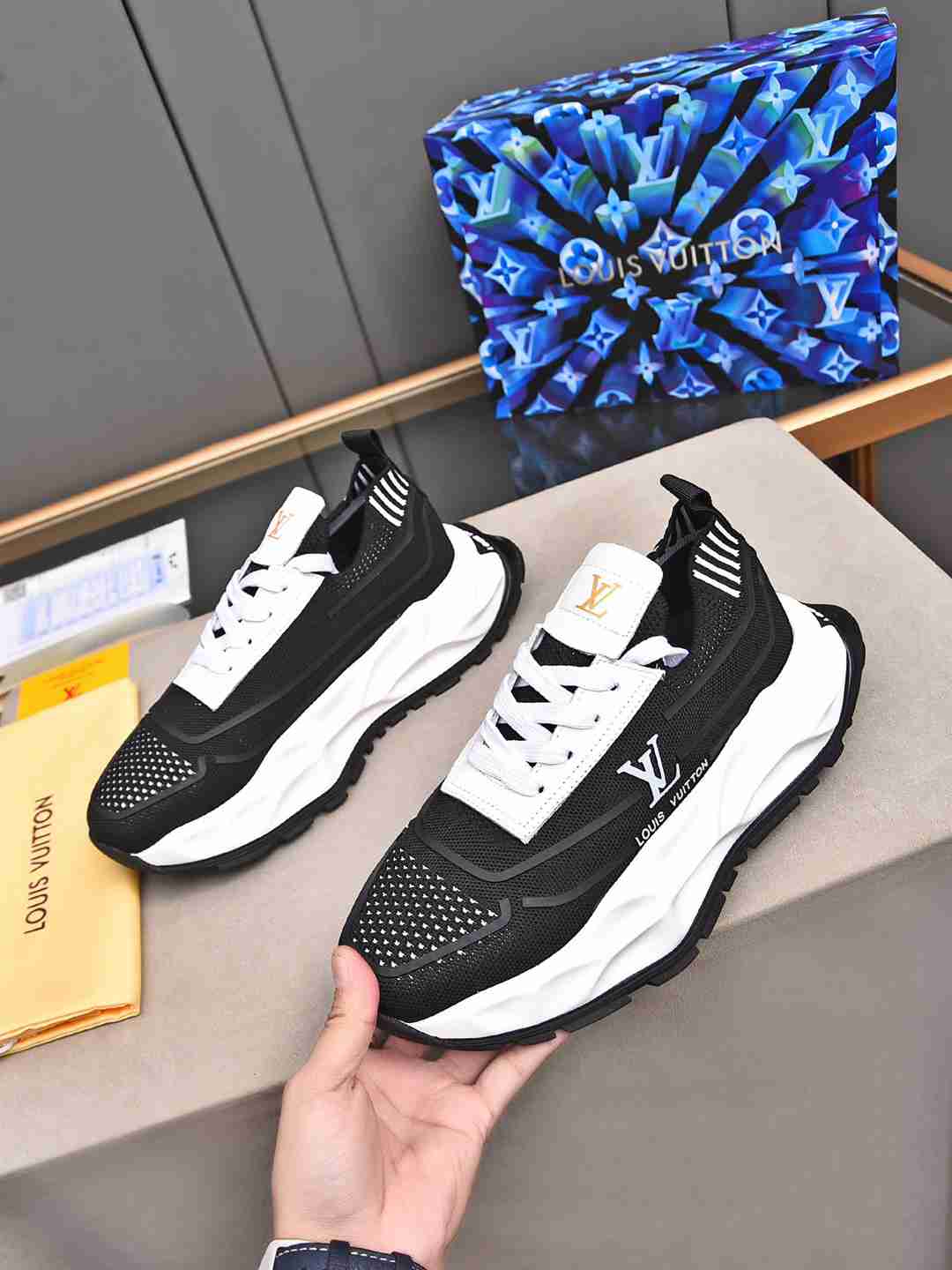 Sneaker LOUIS VUITTON NOIR BLANC