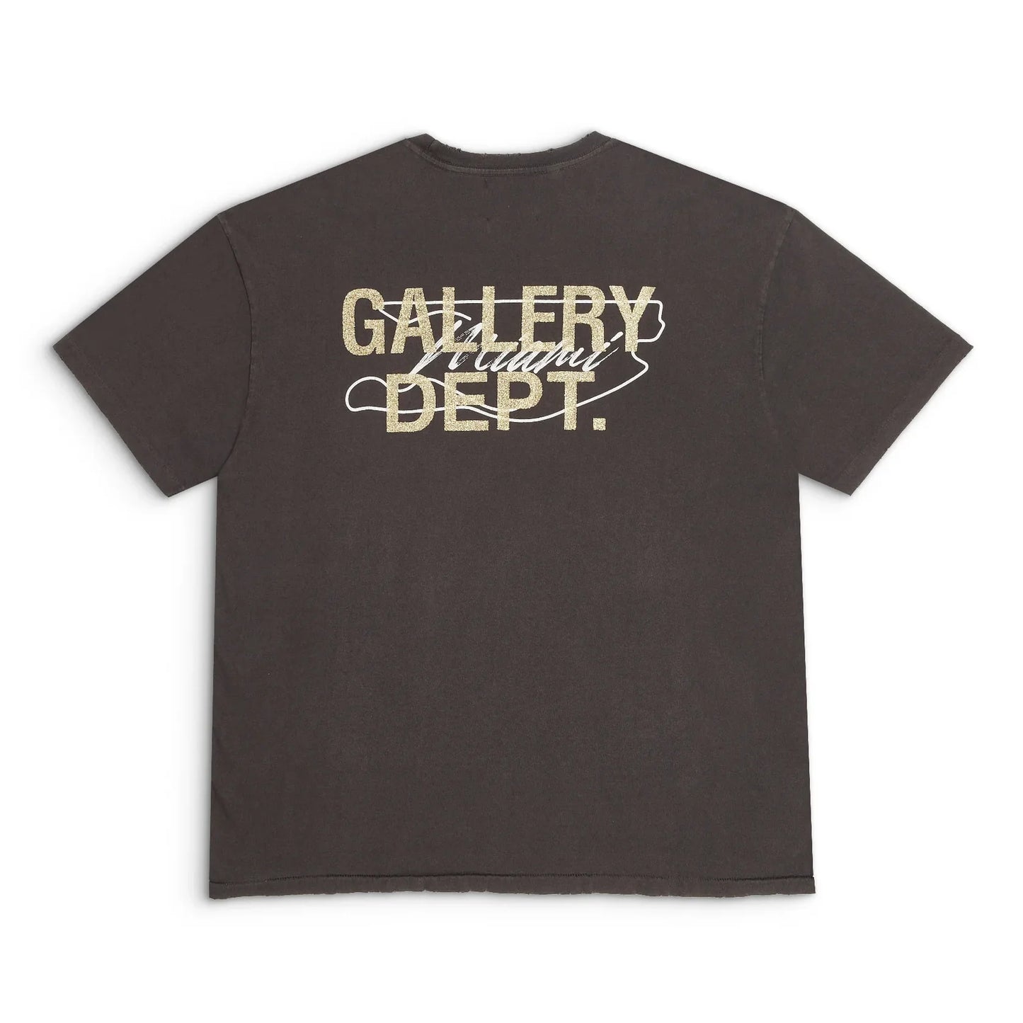 T-SHIRT MARRON DE VENTE AUX ENCHÈRES DÉPARTEMENT GALERIE.