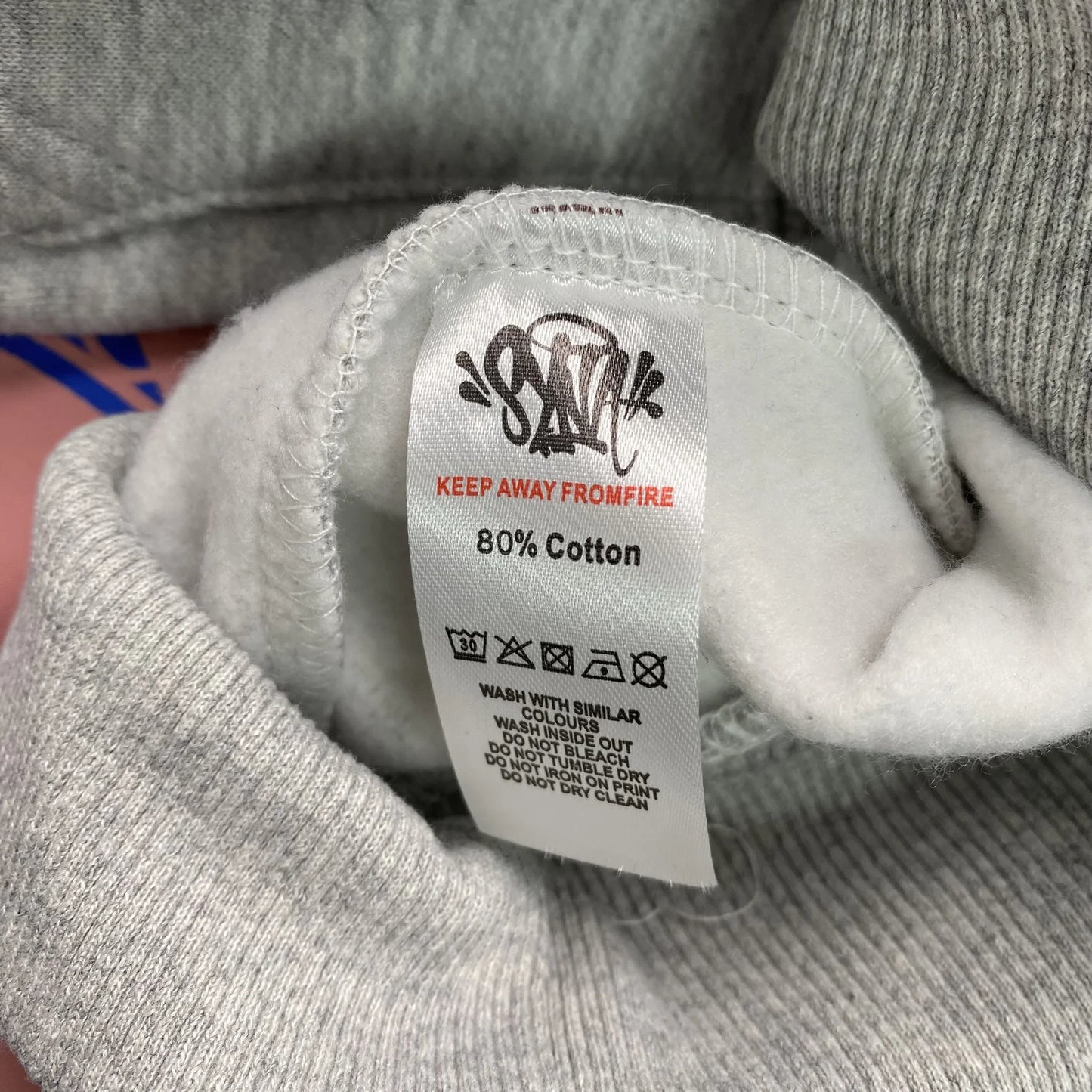 SWEAT À CAPUCHE SYNA WORLD COLLEGE GRIS