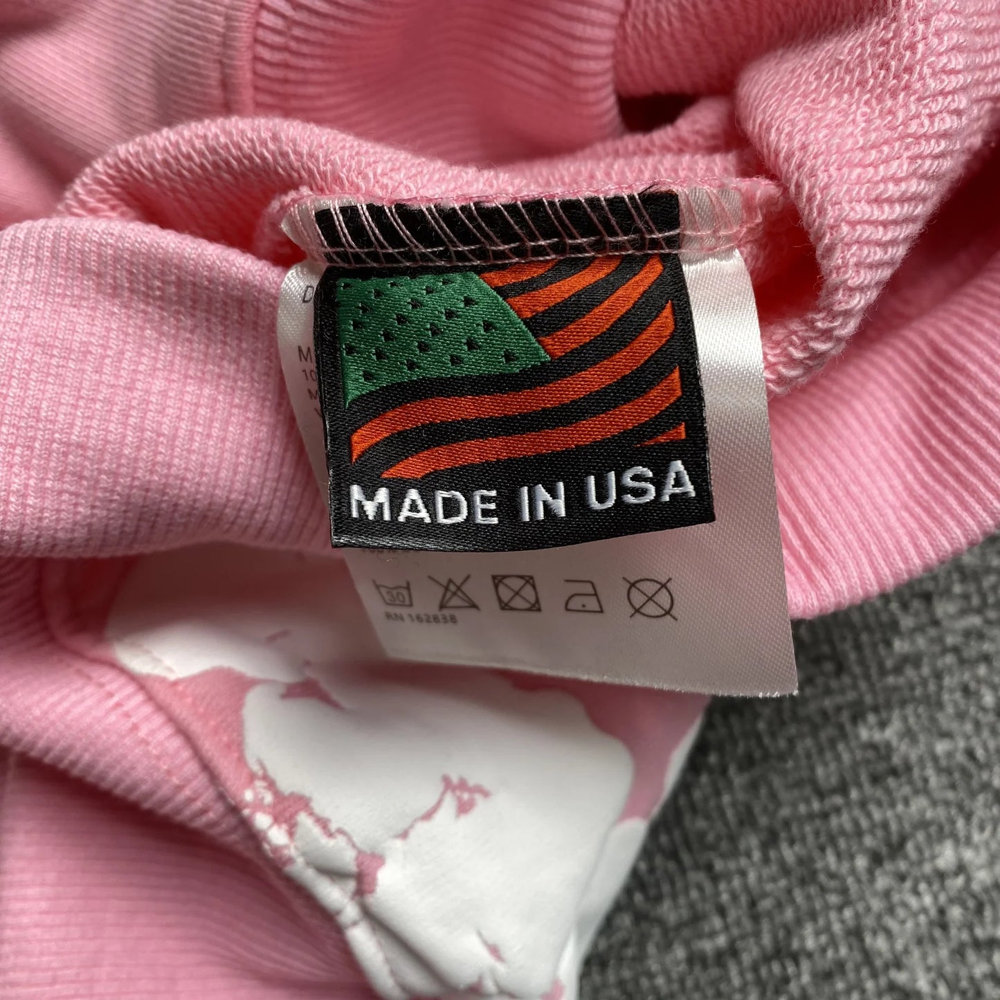 Sweat à capuche Denim Tears rose