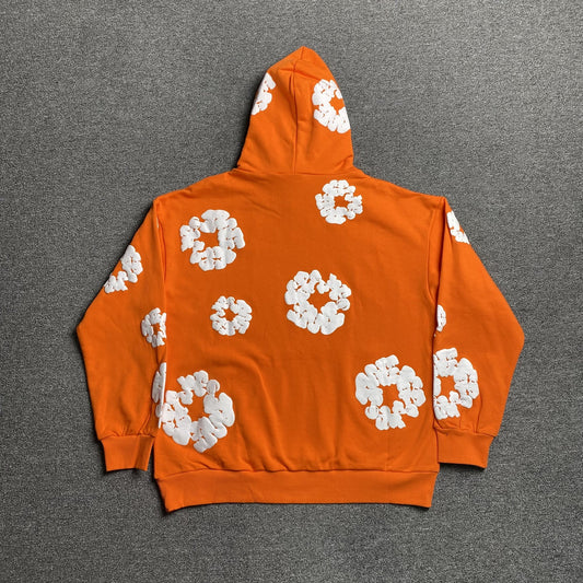 Sweat à capuche Denim Tears orange