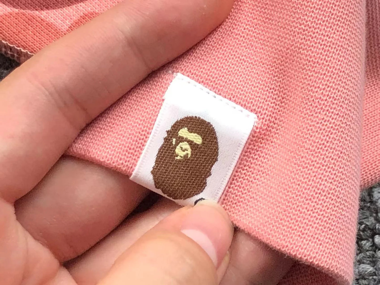 Sweat à capuche entièrement zippé BAPE x BARBIE DOT CAMO SHARK rose