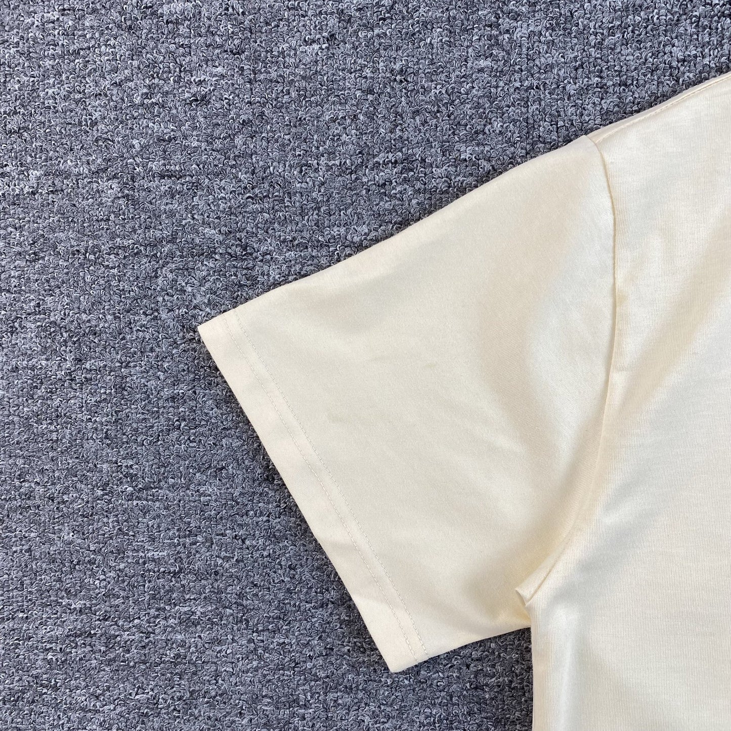 T-SHIRT EFFET PAPILLON GODSPEED BONE BLANC