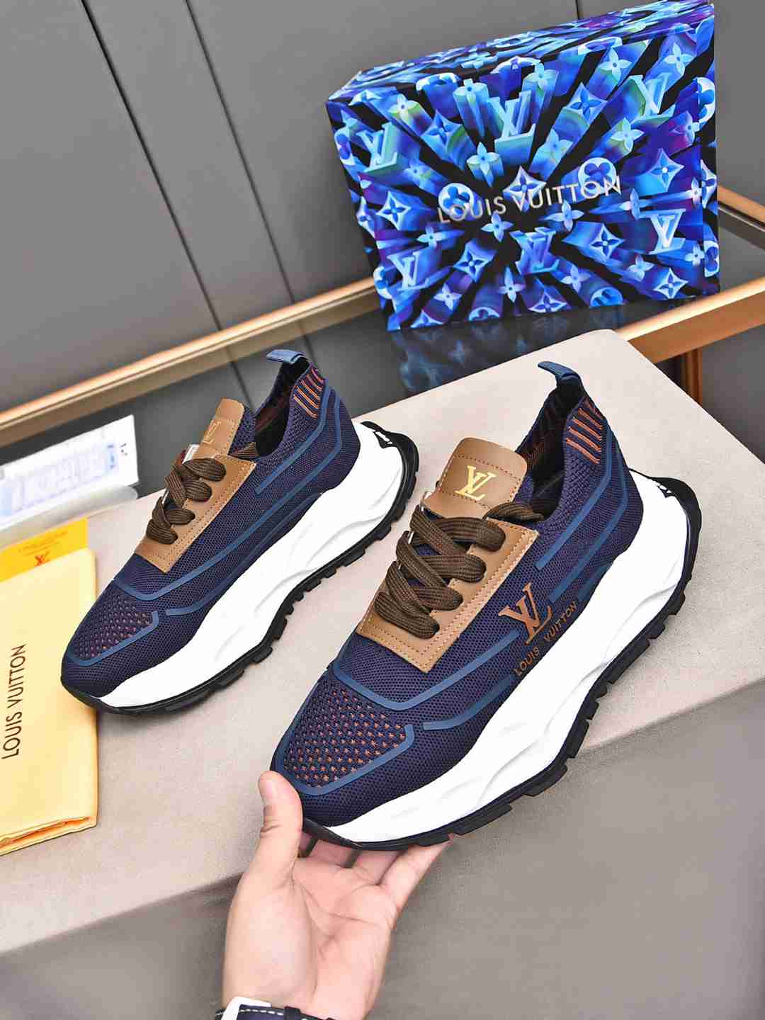 Sneaker LOUIS VUITTON MARINE BLANC