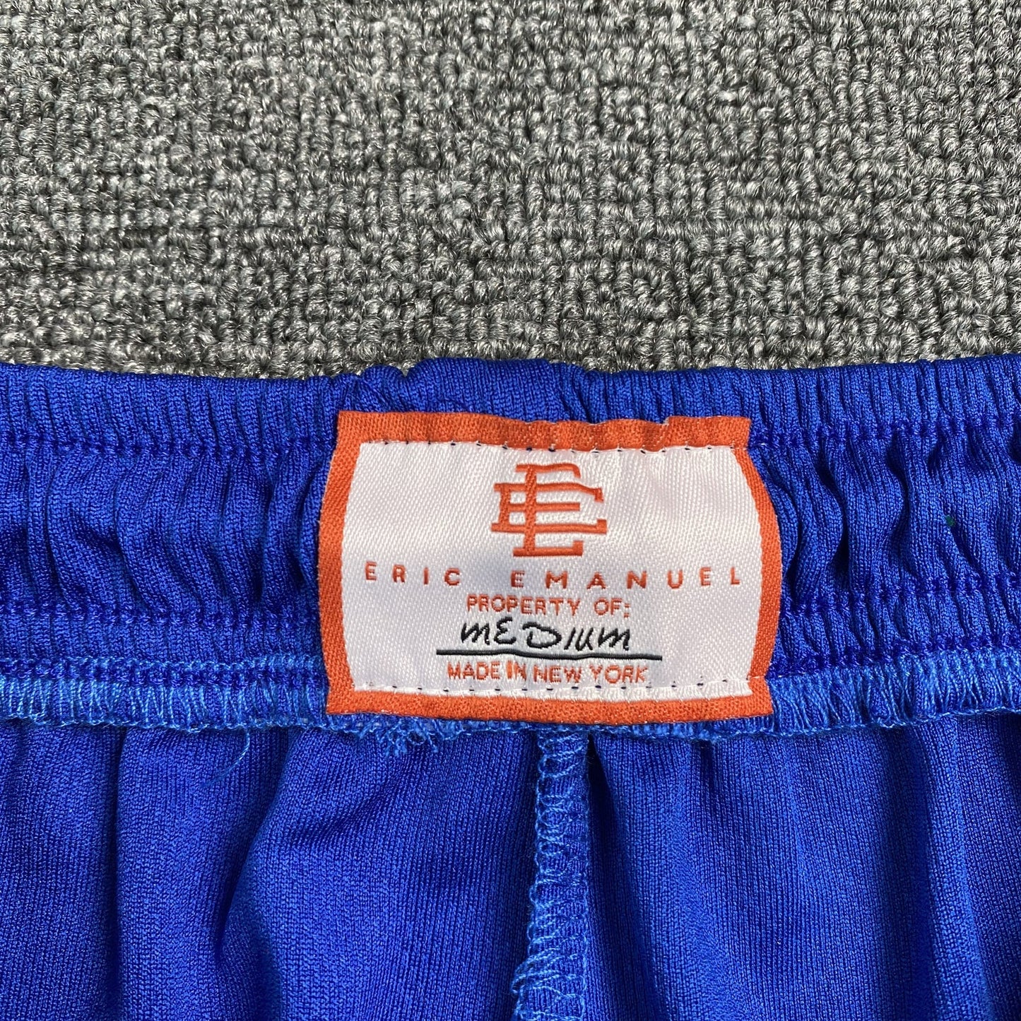 Short basique Eric Emanuel EE Bleu/Orange