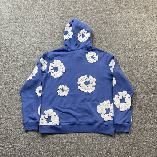 Sweat à capuche Denim Tears bleu