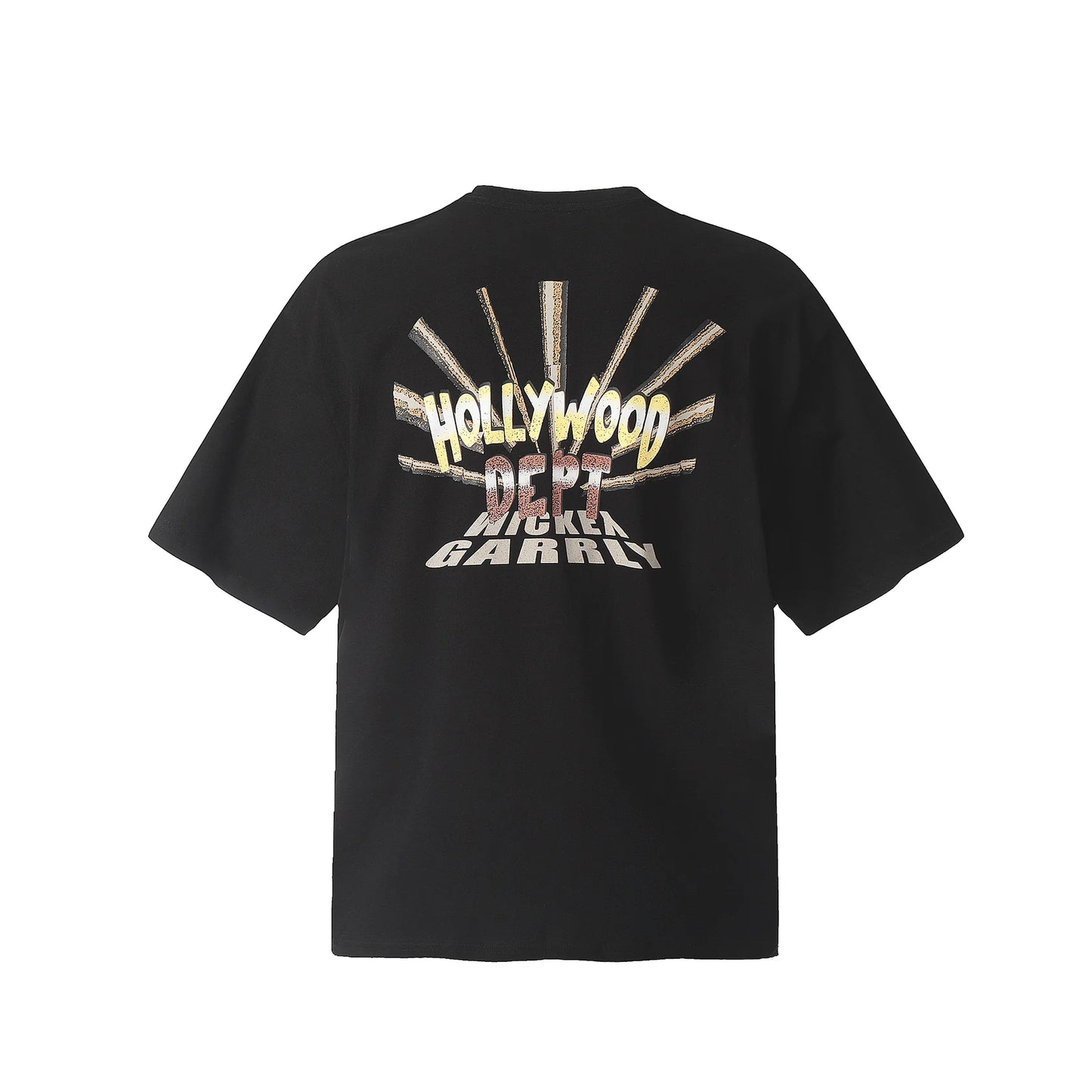 T SHIRT NOIR GALLERY DEPT 24ss