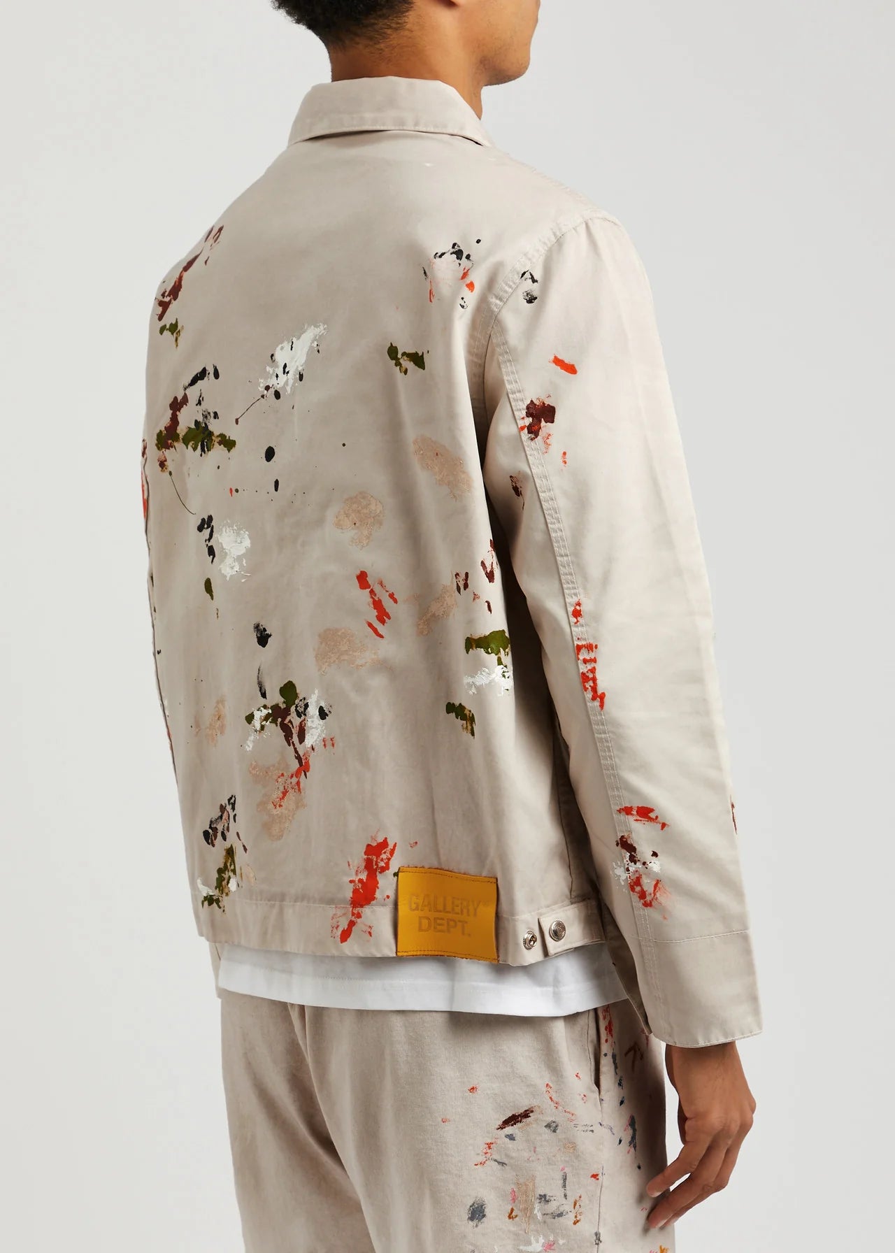 GALLERY DEPT PAINTED MONTECITO JACKET BEIGE