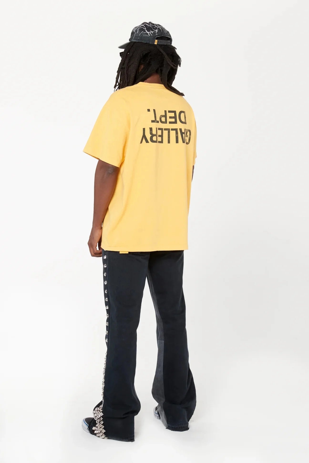 T SHIRT JAUNE GALLERY DEPT FUCKED UP
