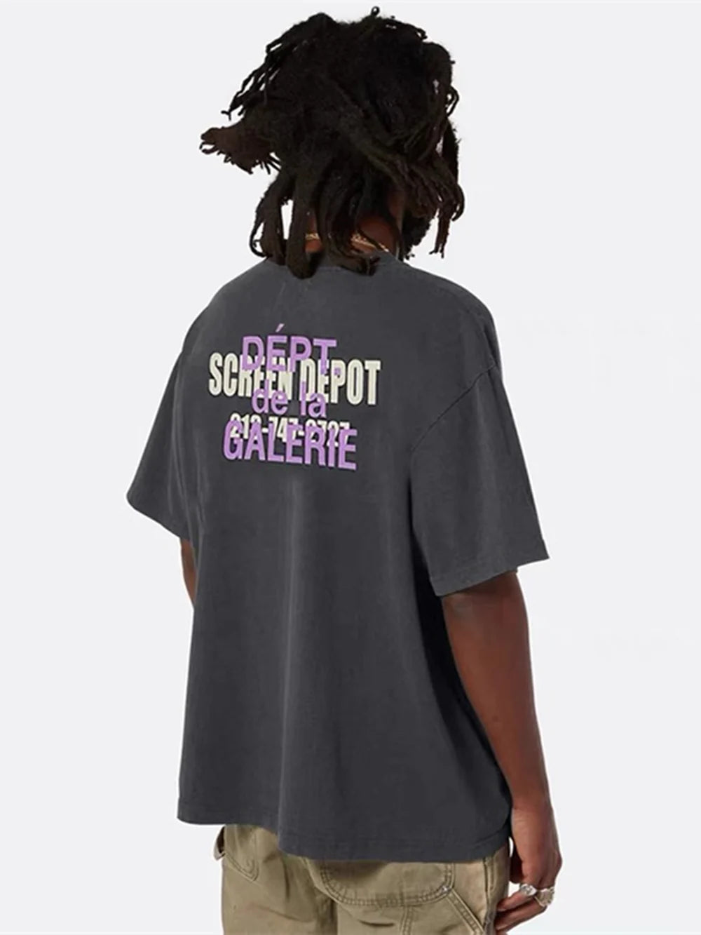 T-shirt GRIS GALLERY DEPY