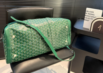 SAC GOYARD BOSTON 50 TRAVEL BAG vert