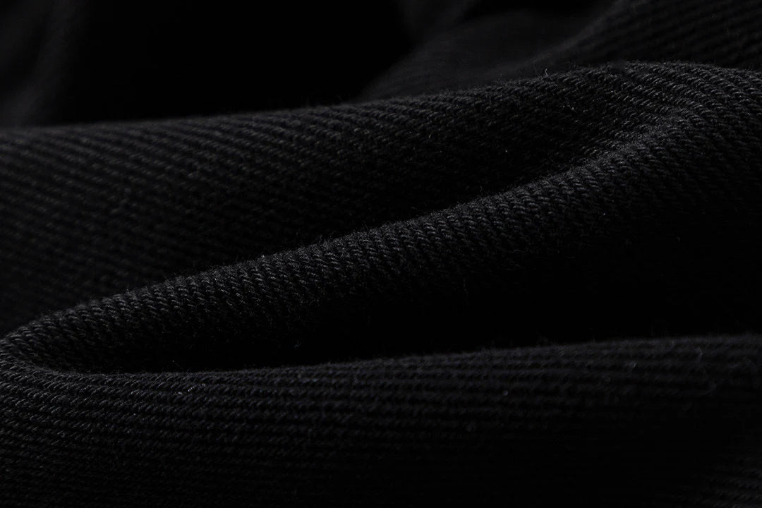JEAN NOIR AVEC PATCH CROIX BLEUE CHROME HEARTS