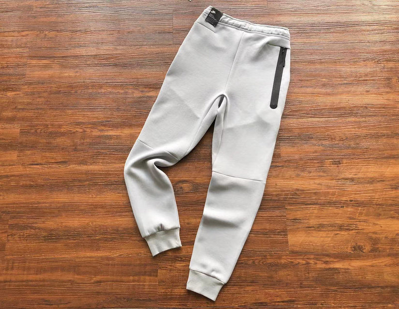 PANTALON NIKE TECH FLEECE x GRIS LOUP/AIGUE-MARINE/ORANGE