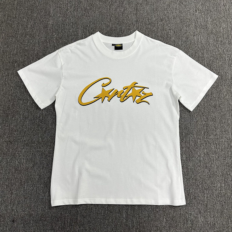 T-SHIRT CORTEIZ ALLSTARZ BLANC OR