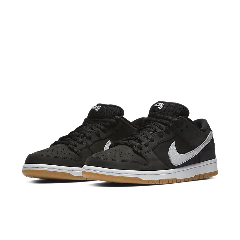 NIKE Dunk Low Label Noir Blanc Gomme