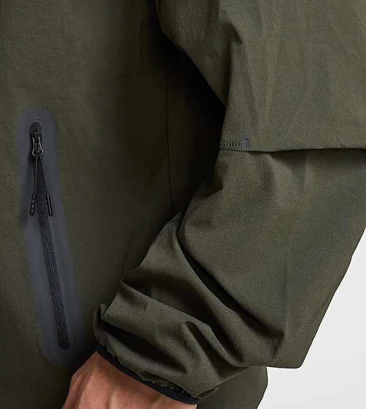 Sweat à capuche Nike Tech Windrunner kaki
