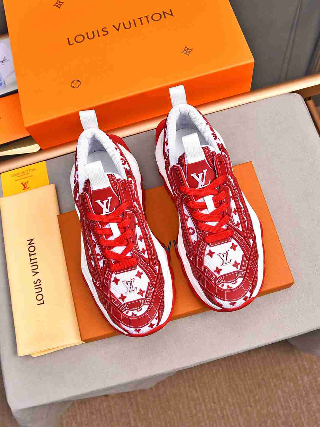 Sneaker LOUIS VUITTON BLANC ROUGE