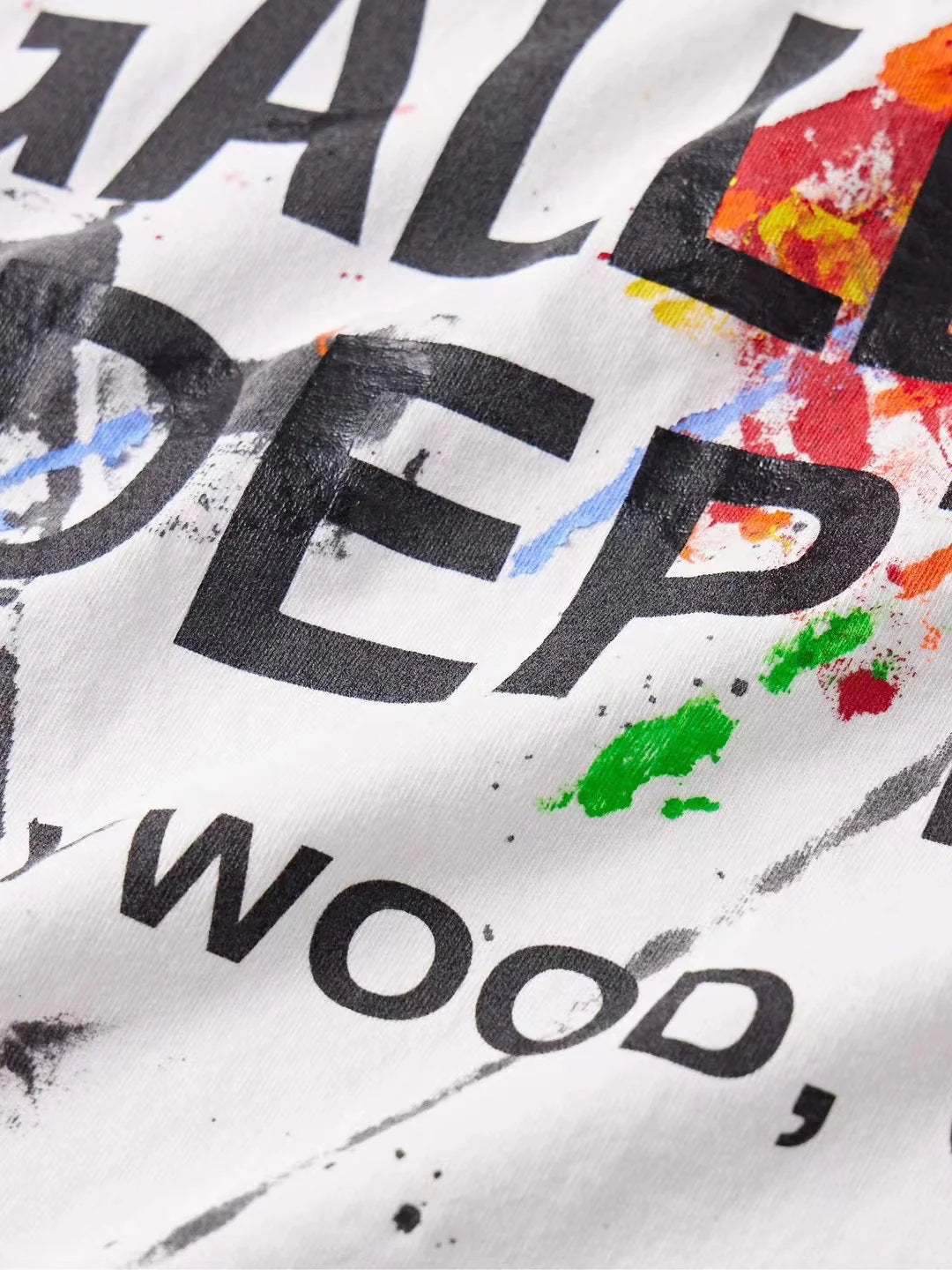 T-SHIRT BLANC SOUVENIR DE L'ATELIER DE PEINTURE DU DÉPARTEMENT GALERIE