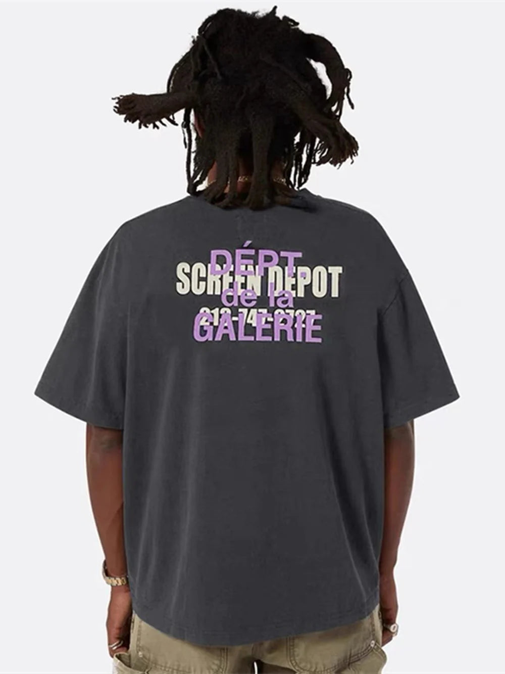T-shirt GRIS GALLERY DEPY
