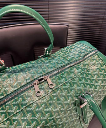 SAC GOYARD BOSTON 50 TRAVEL BAG vert