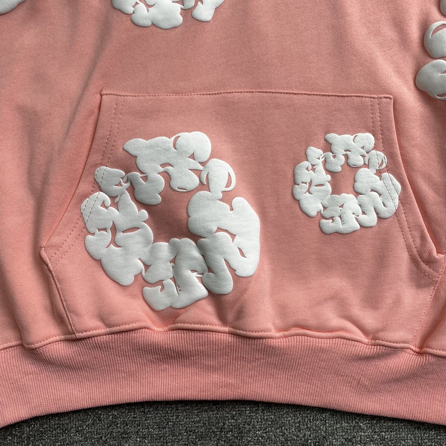 Sweat à capuche Denim Tears rose