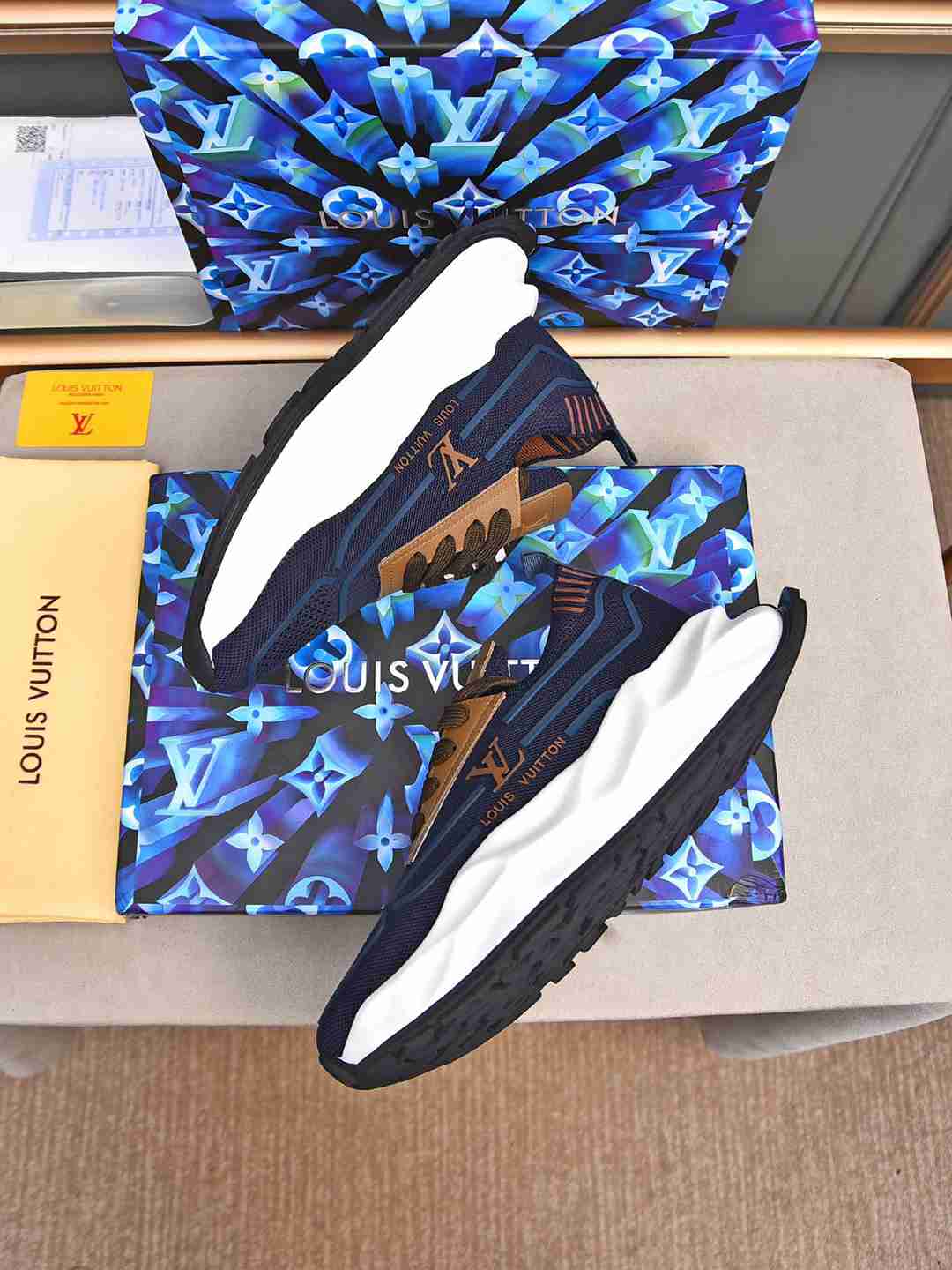 Sneaker LOUIS VUITTON MARINE BLANC