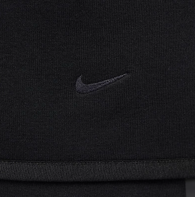 SWEAT A CAPUCHE NIKE TECH FLEECE REFLECHISSANT FULL BLACK