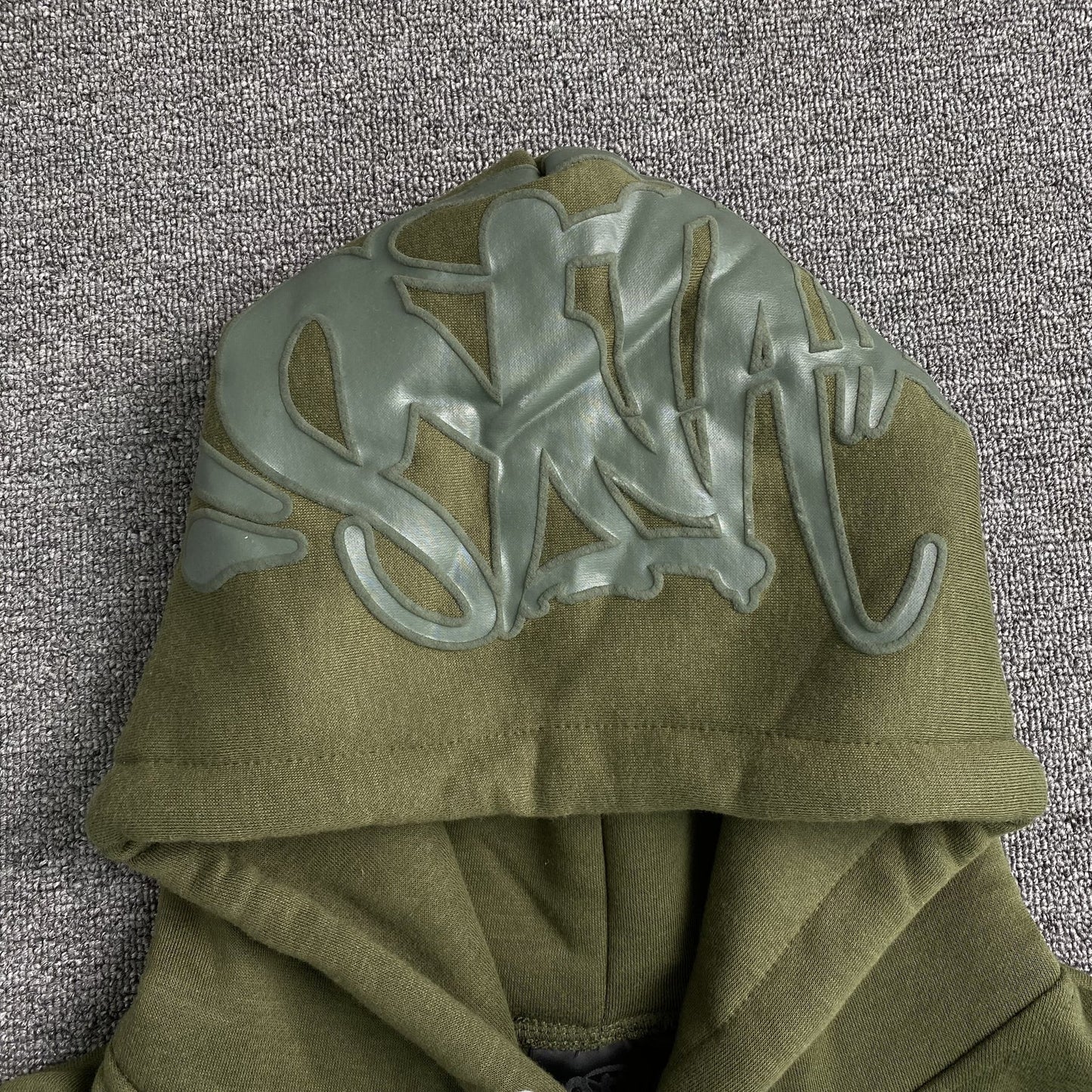 Sweat à capuche avec logo Syna World Hood Sauge VERT