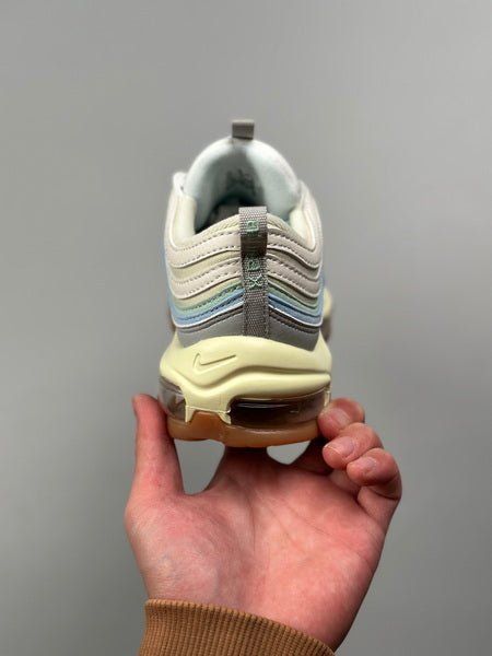 NIKE Air Max 97 "Enamel Vert Sail Worn Bleu"