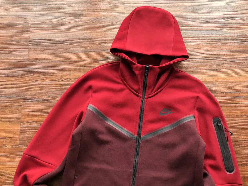 Sweat à capuche Nike Tech Fleece x ROUGE Baies/Grenade