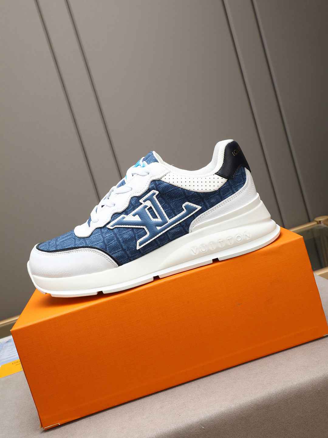 Sneaker LOUIS VUITTON BLANC BLEU