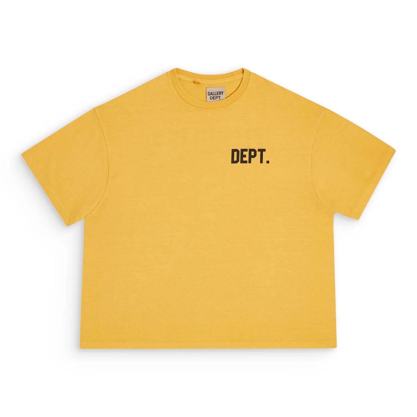 T SHIRT JAUNE GALLERY DEPT STUDENT COACH REVERSIBLE