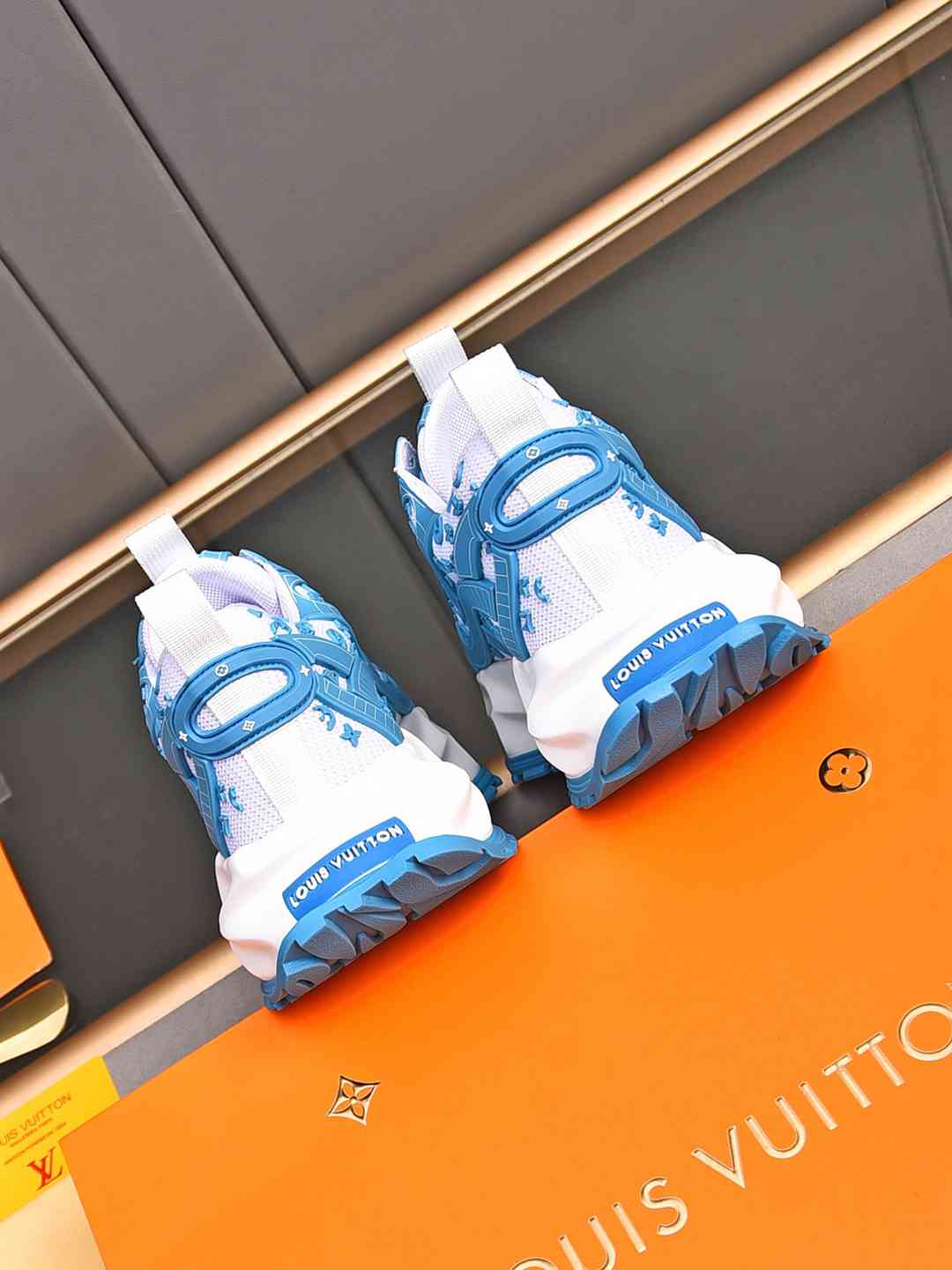 Sneaker LOUIS VUITTON BLANC BLEU