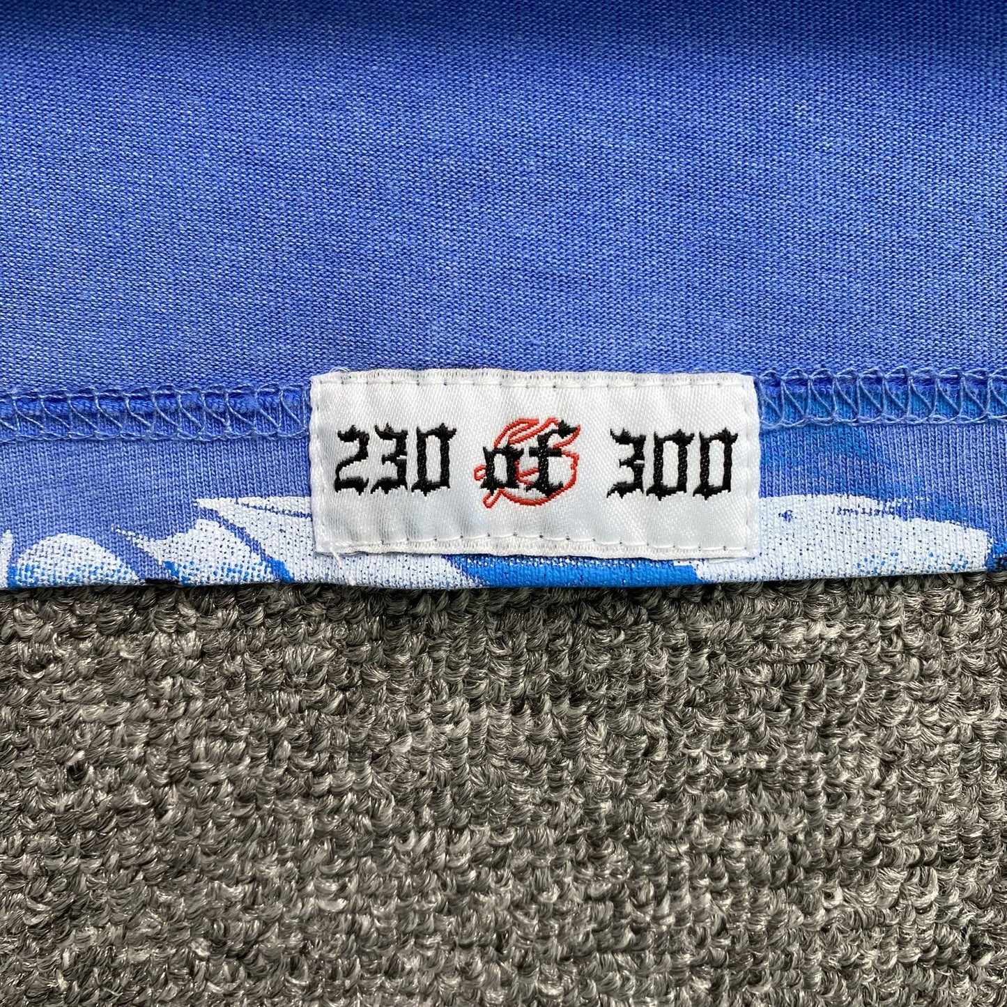 T-SHIRT GODSPEED ARTIFICIAL LOVE BLEU DÉLAVÉ
