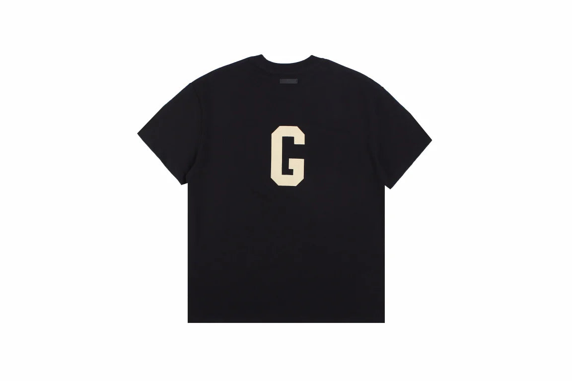 T-shirt « Fear of God » avec la lettre F (noir)