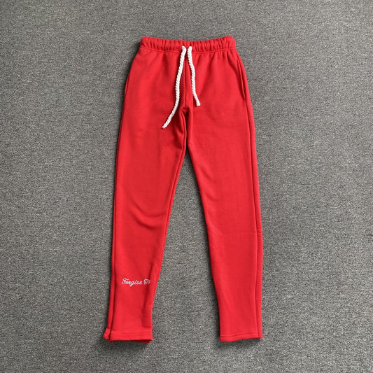 PANTALON DE SURVÊTEMENT SYNA WORLD AVEC LOGO SYNA ROUGE