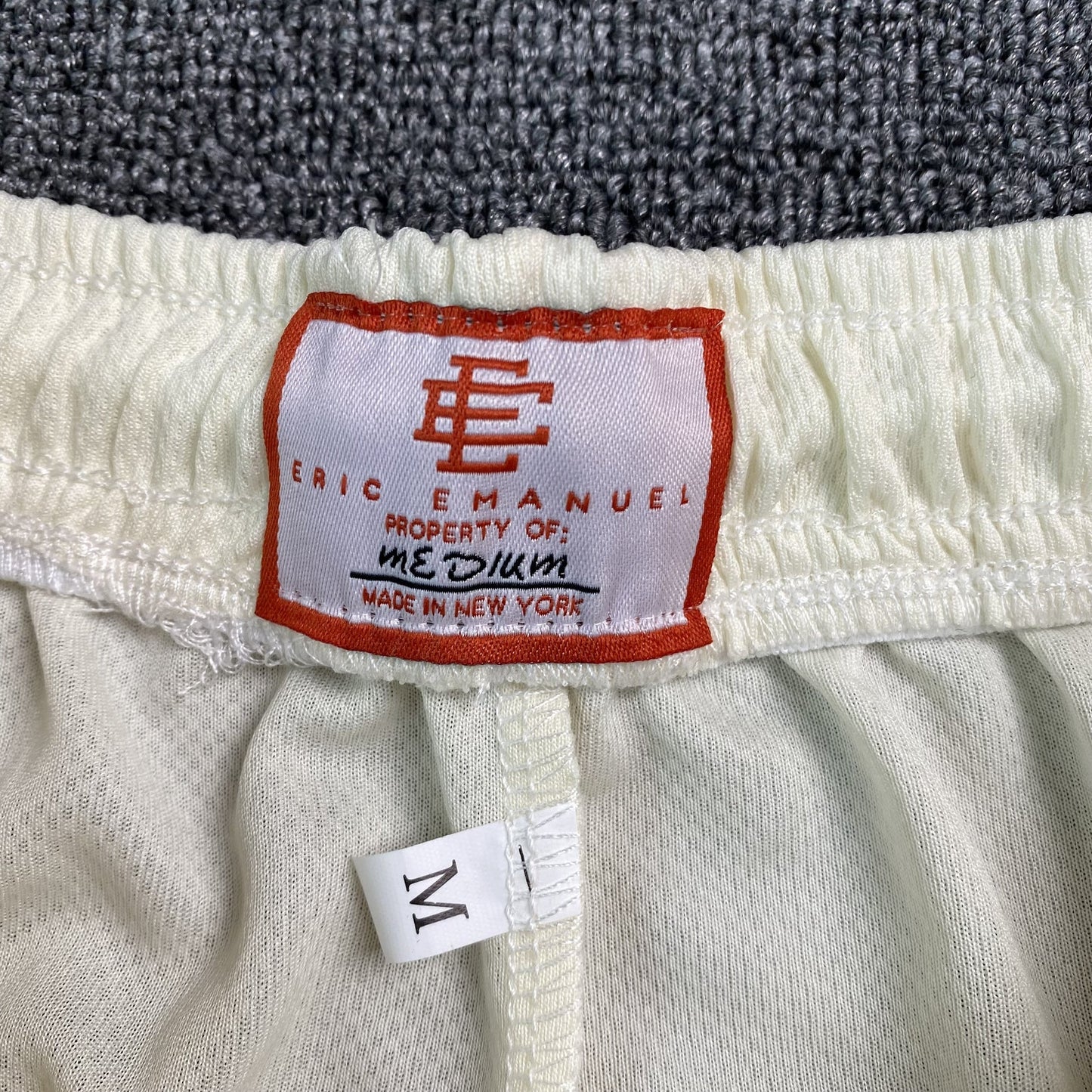 Short basique Eric Emanuel EE BLANC/Noir/Rouge