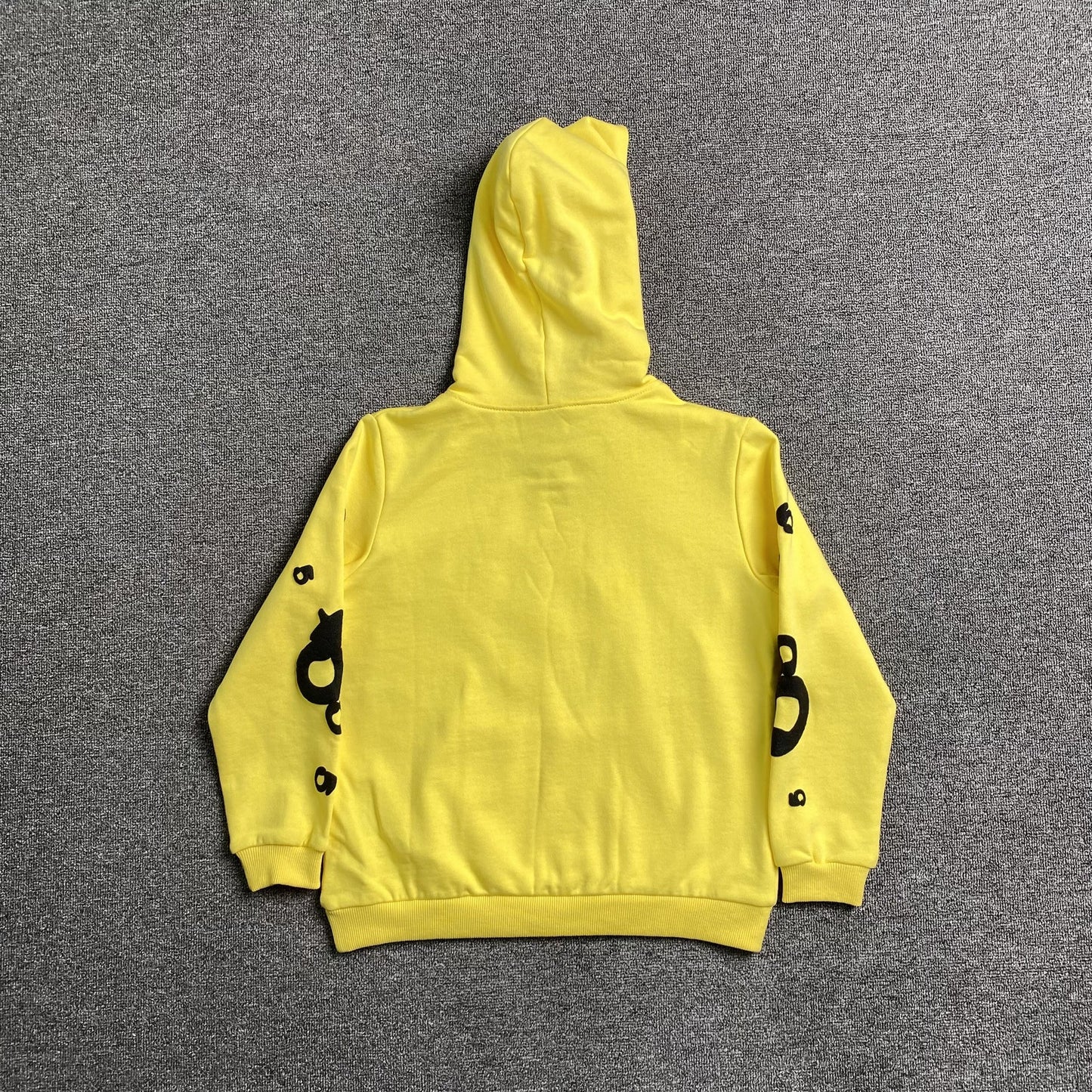 Sweat à capuche SP5DER BELUGA doré